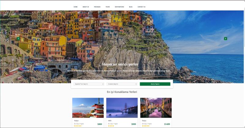 Tur & Seyahat Sitesi